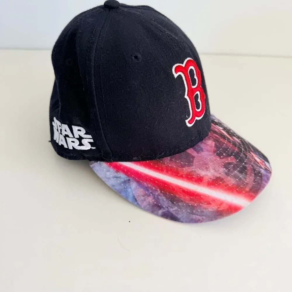 Boston Red Sox Star Wars New Era 59FIFTY Youth Size 7 Fitted Hat MLB Cap